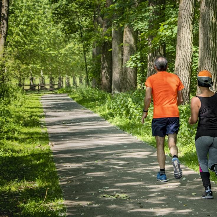 Group fitness class in a modern studio setting